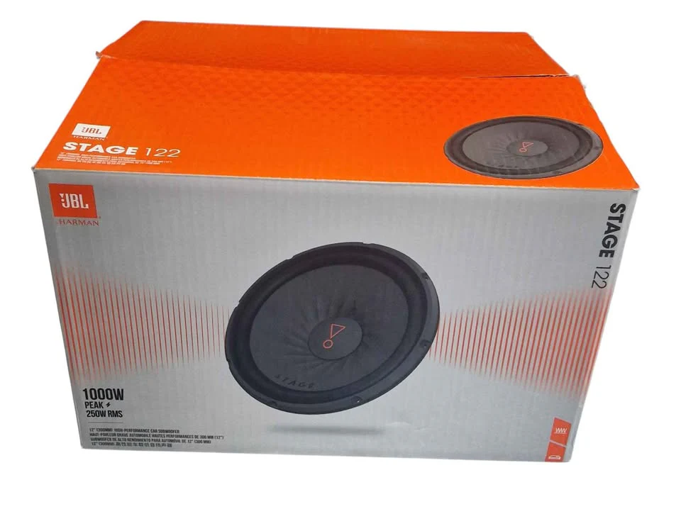 JBL 12" Inch 1000w Car Audio Subwoofer Driver Bass STAGE 122 SPL Subwoofer - Image 4