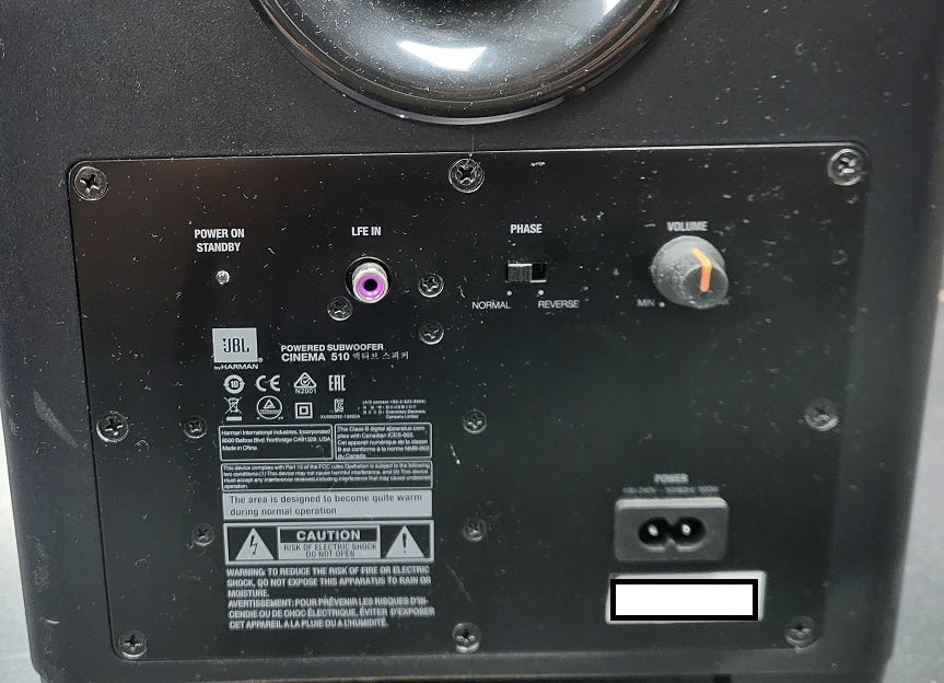 JBL Cinema 510 5.1 speaker system - Image 4