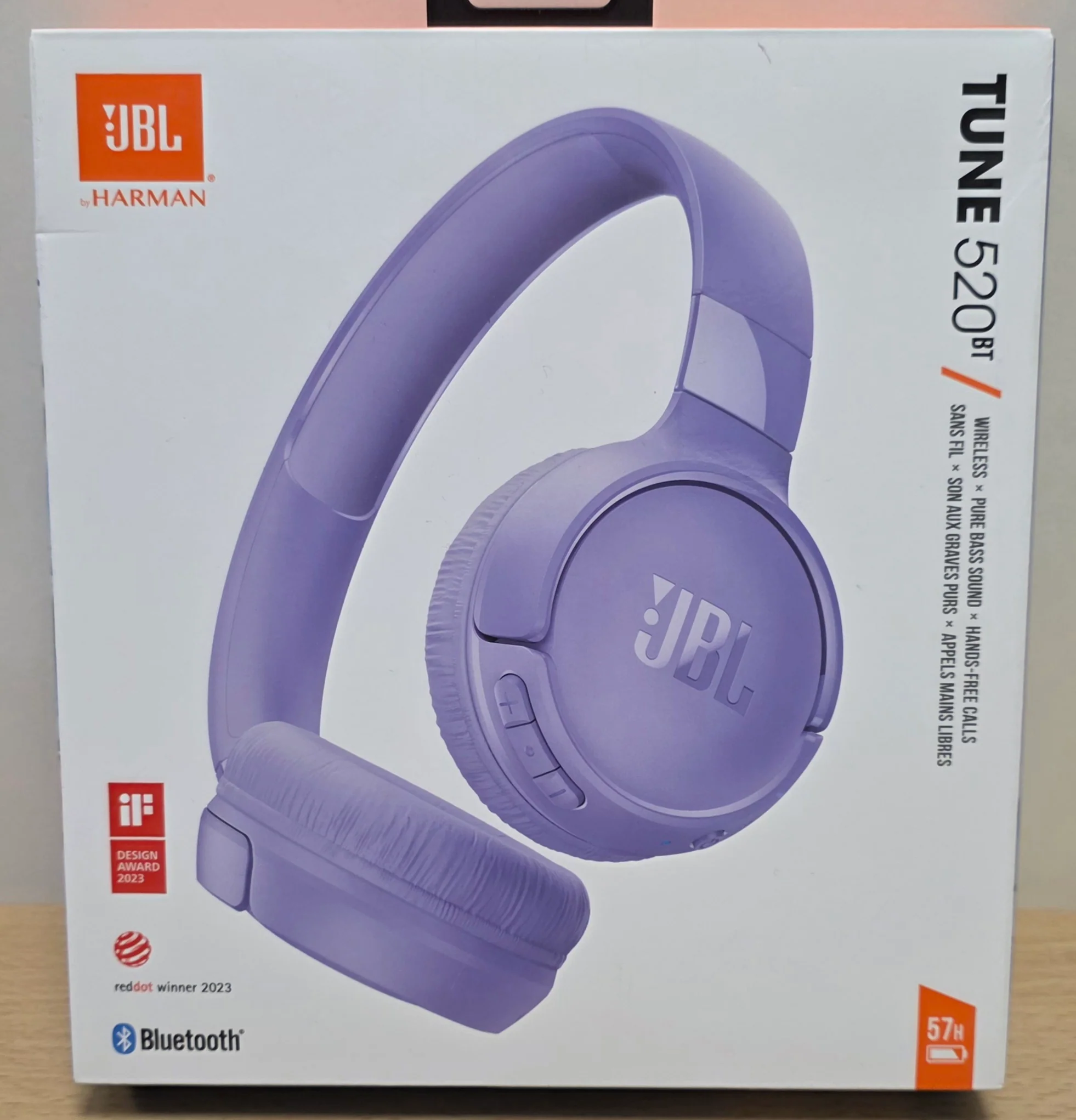 JBL Tune 520 Wired On Ear Headphones with Microphone - Image 4