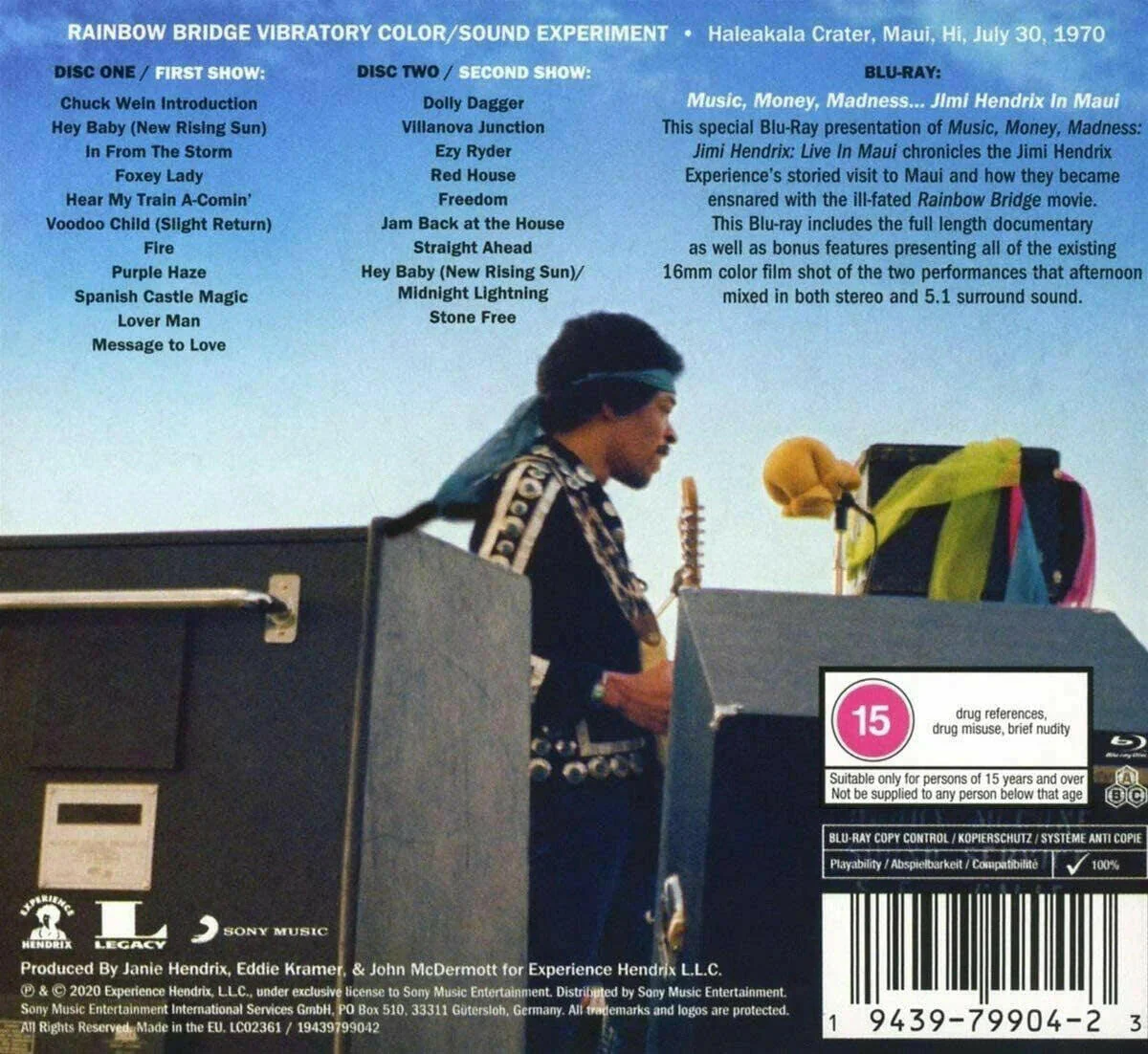 Jimi Hendrix: Live in Maui (CD.) - Image 2
