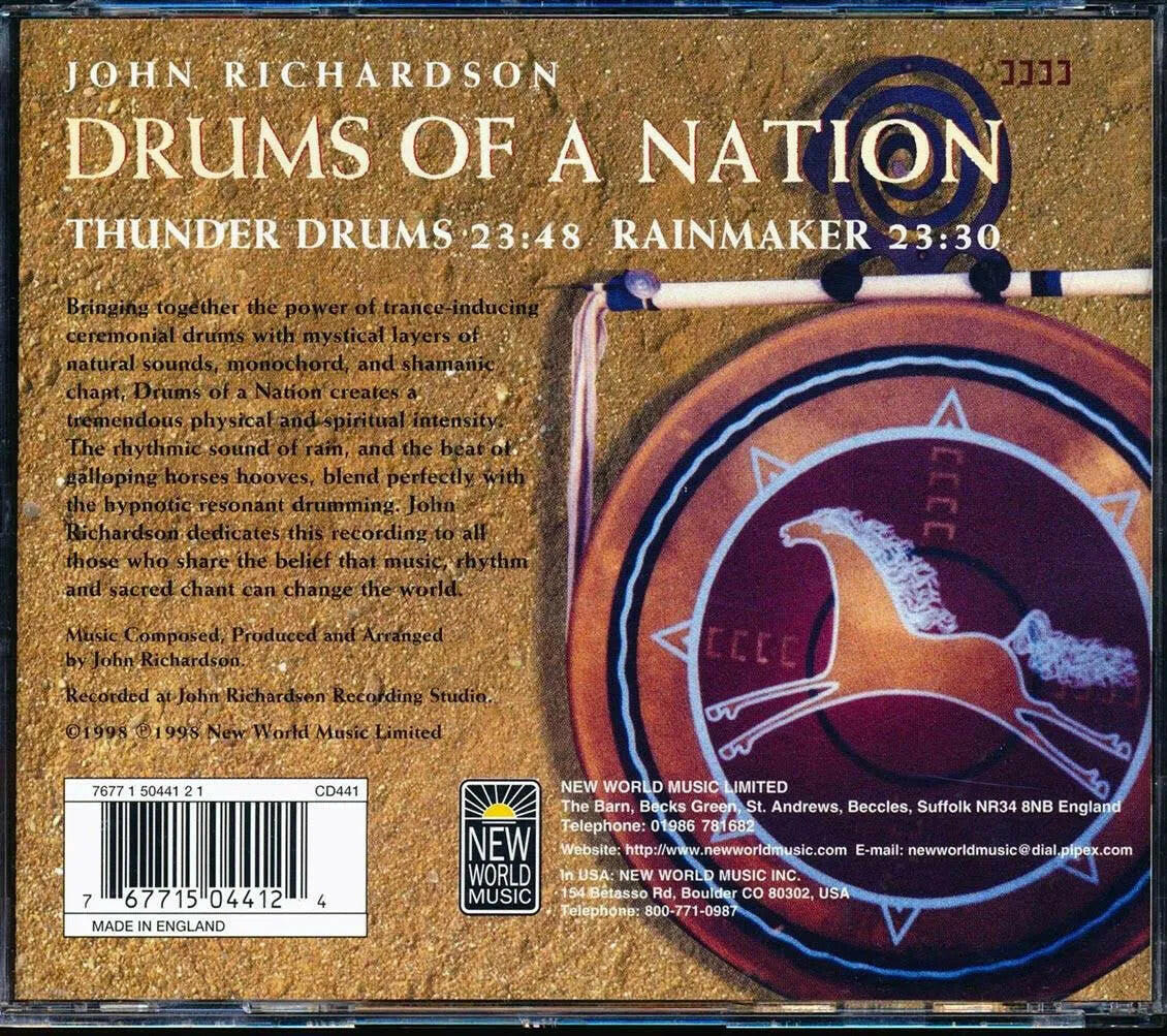 John Richardson - Drums of A Nation [CD] - Image 2