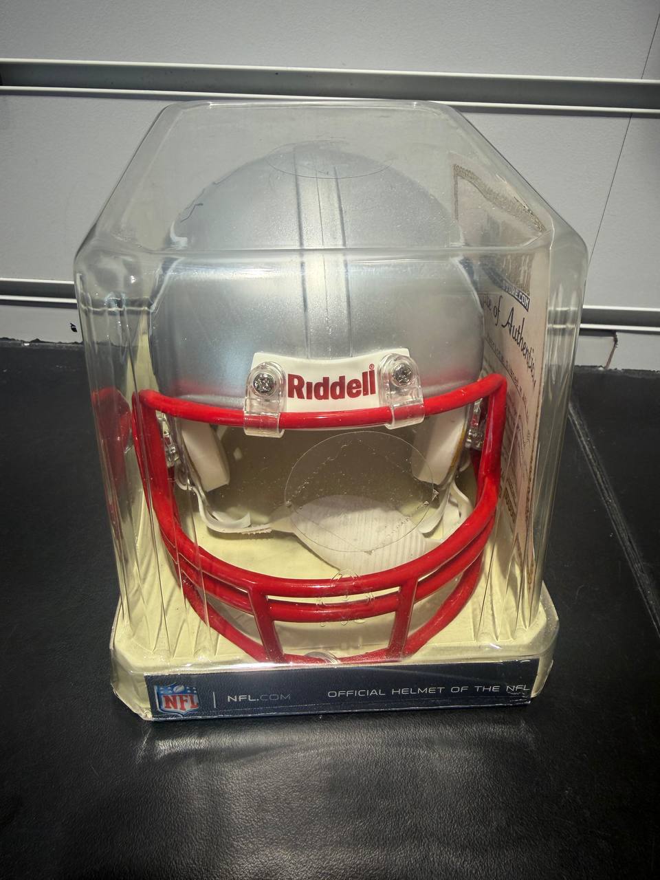 Jonas Gray Signed New England Patriots Mini-Helmet - Image 3