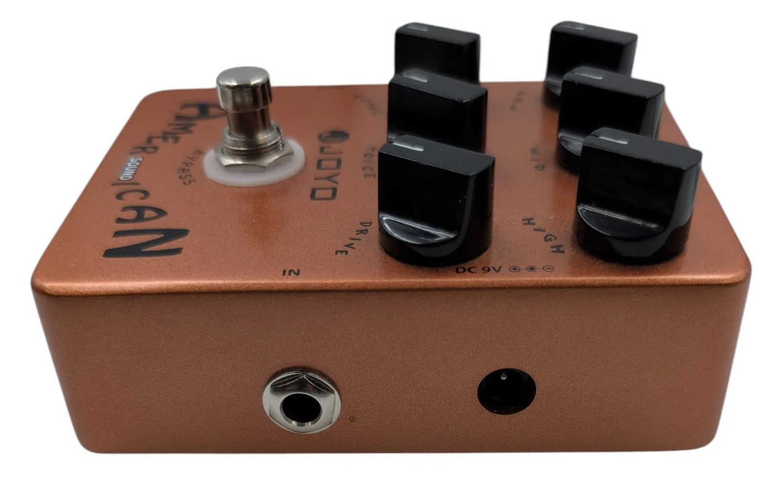 JOYO American Sound Amp Simulator Pedal of Fd 57 Deluxe Amplifier from Clean to Overdrive Sound for Electric Guitar Effect - Bypass "Collection Only" - Image 4