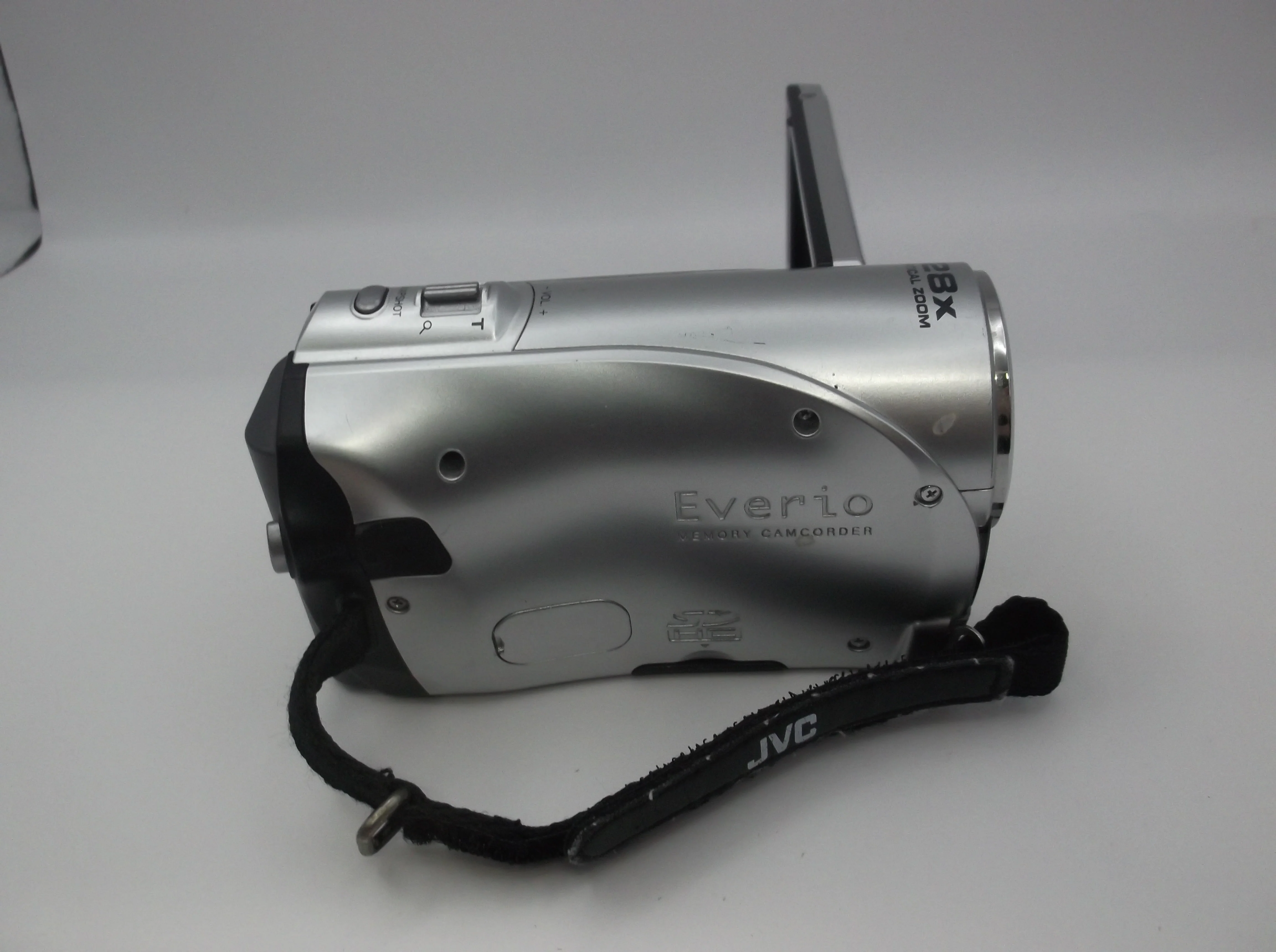 JVC Camcorder with carry case and charger