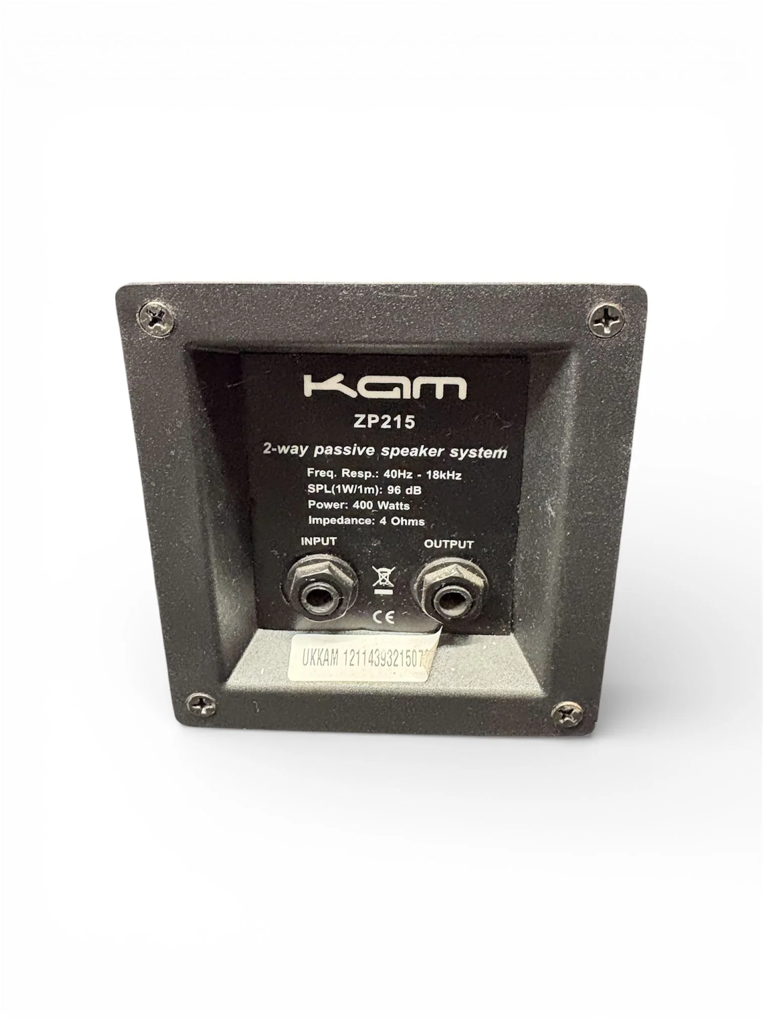 Kam 215 Passive PA Speaker 1 only COLLECTION ONLY - Image 3