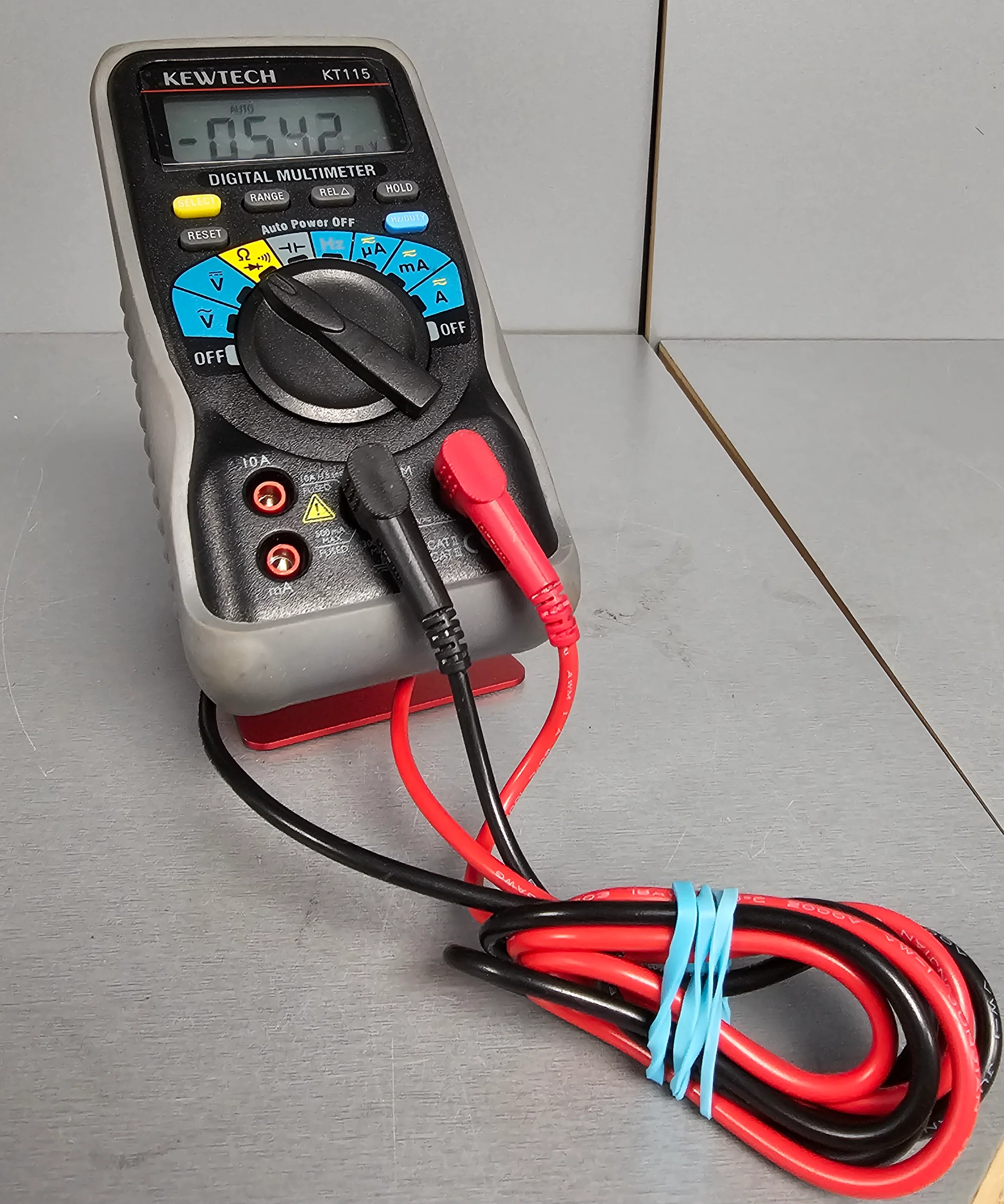 ** May Bank Holiday Sale ** Kewtech KT115 Digital 600V & 10A AC/DC Multimeter | KT115 **Collection Only** - Image 2