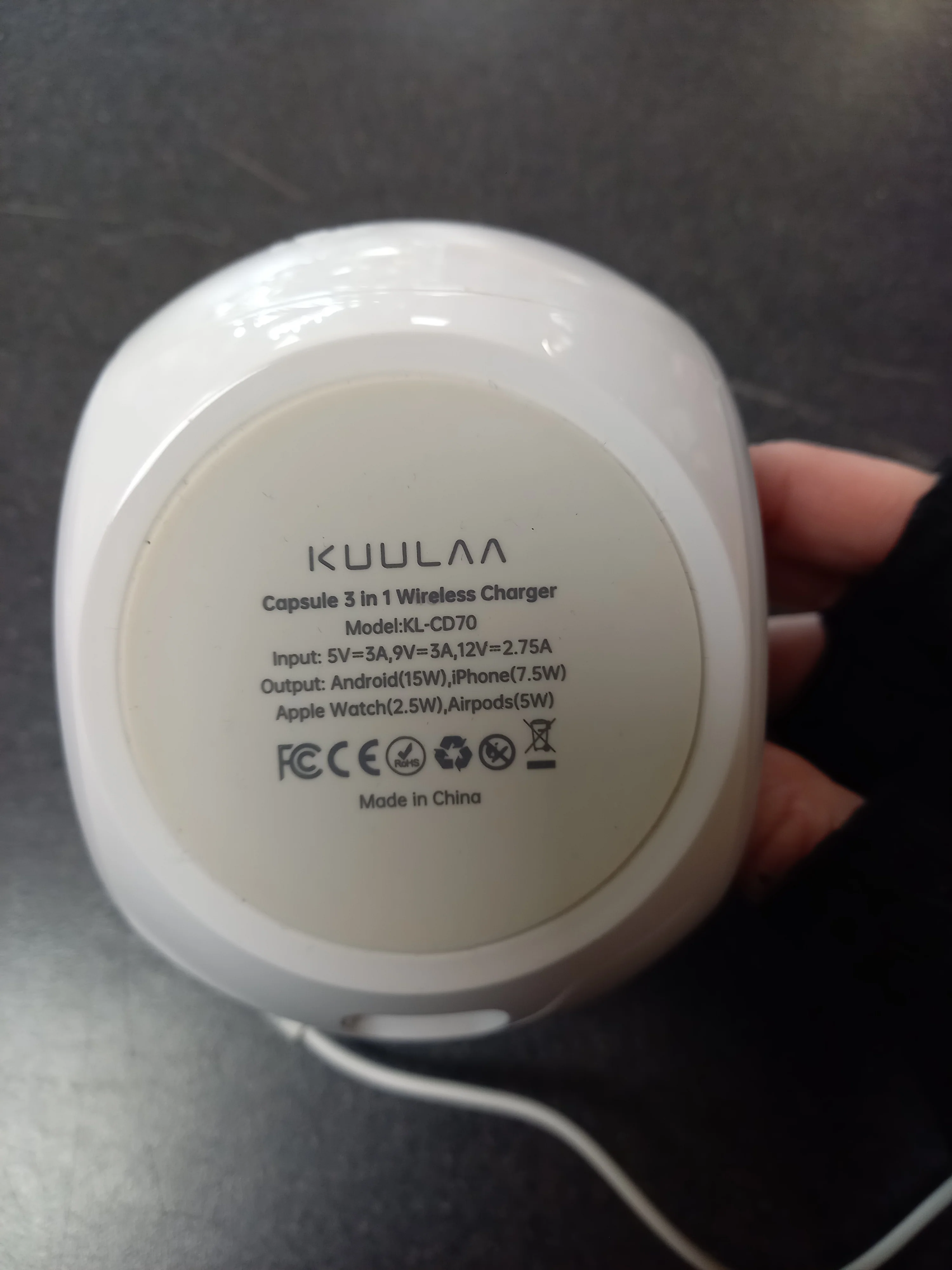 Kuulaa 3 In 1 Wireless Charging Station - Image 4