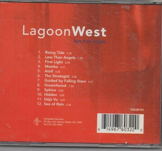 Lagoon West ‎– Less Than Angels - Image 2