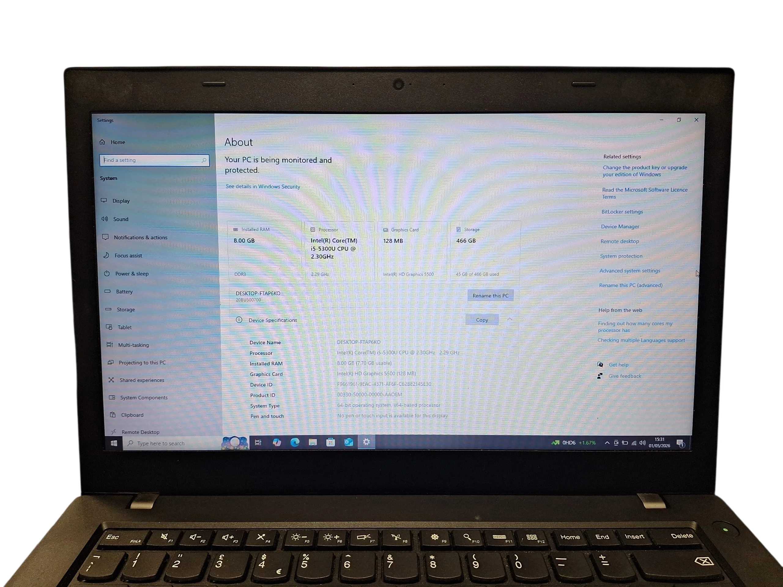Lenovo ThinkPad T450 - Image 3