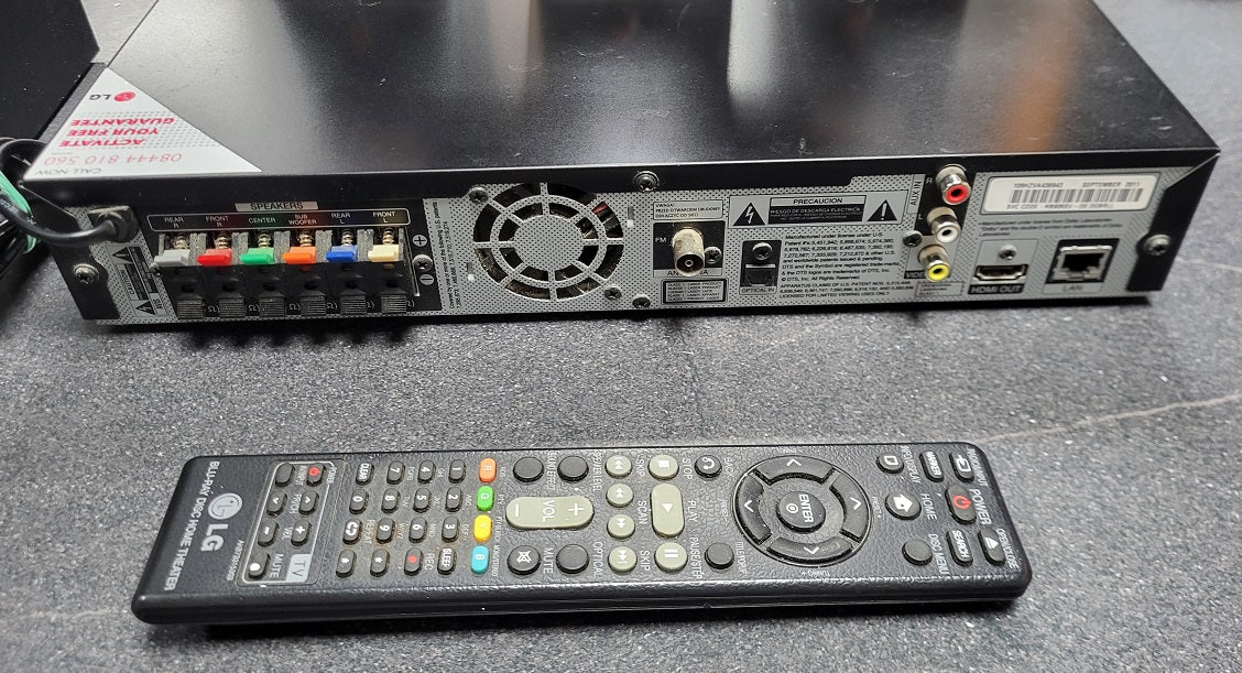 LG BDH9000 - Home theater system - 5.1 channel - With Remote - Image 4