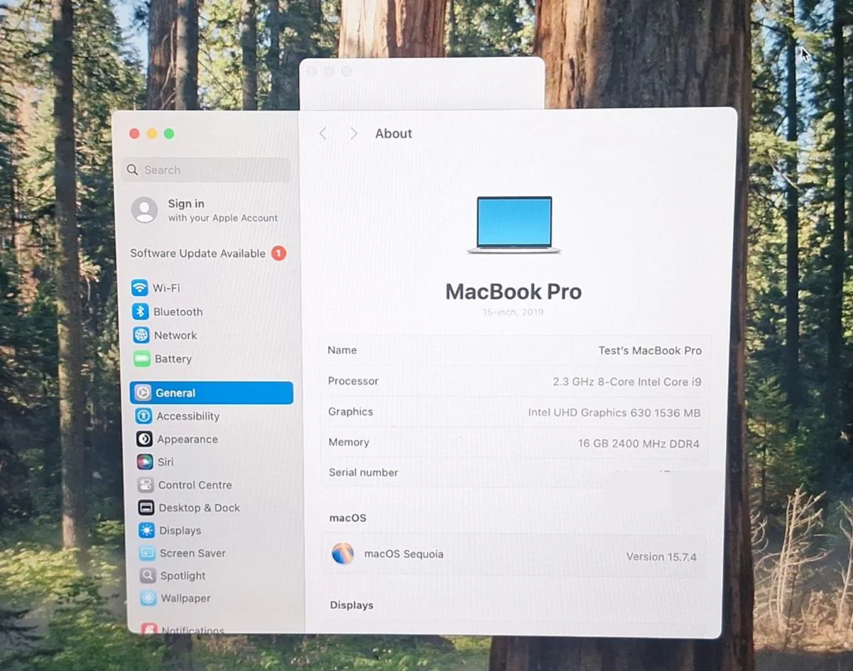 MacBook Pro 15,1 (2019) - Image 2