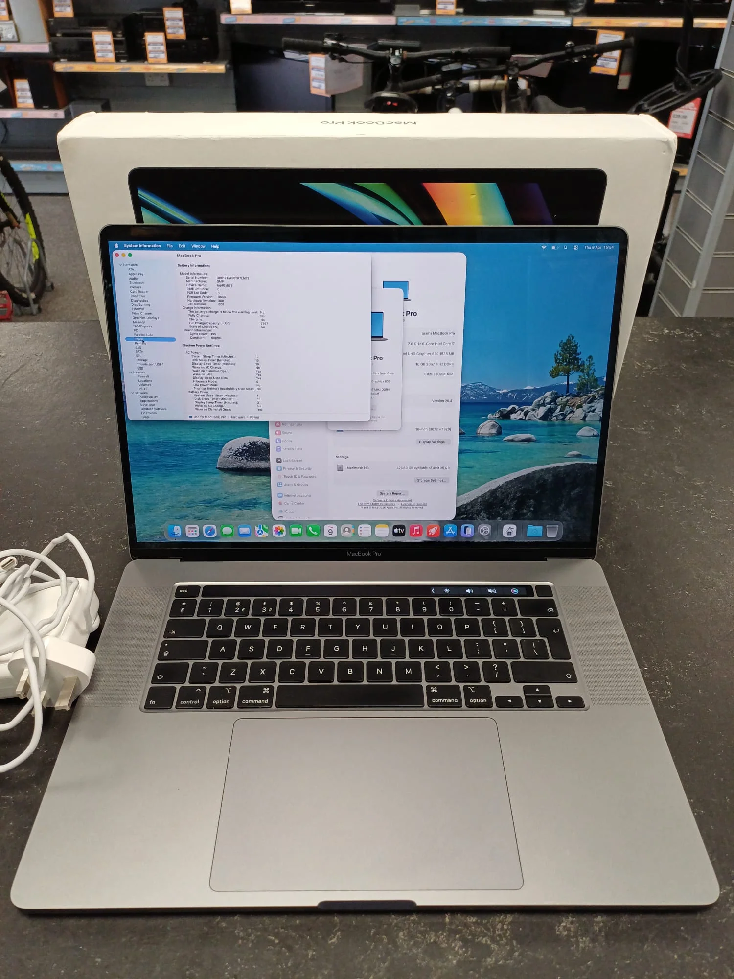 MacBook Pro 16" 2019 – Intel i7 - Image 3