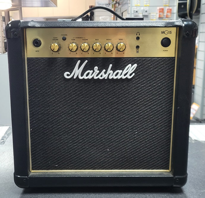 Marshall MG15GFX Combo Amp Gold/Black