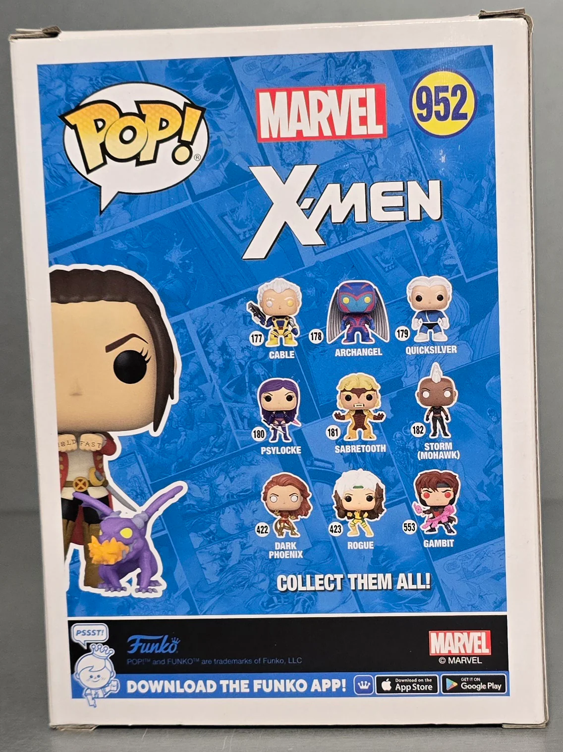 MARVEL KATE PRYDE WITH LOCKHEED FUNKO POP! VINYL FIGURE #952 - Image 3