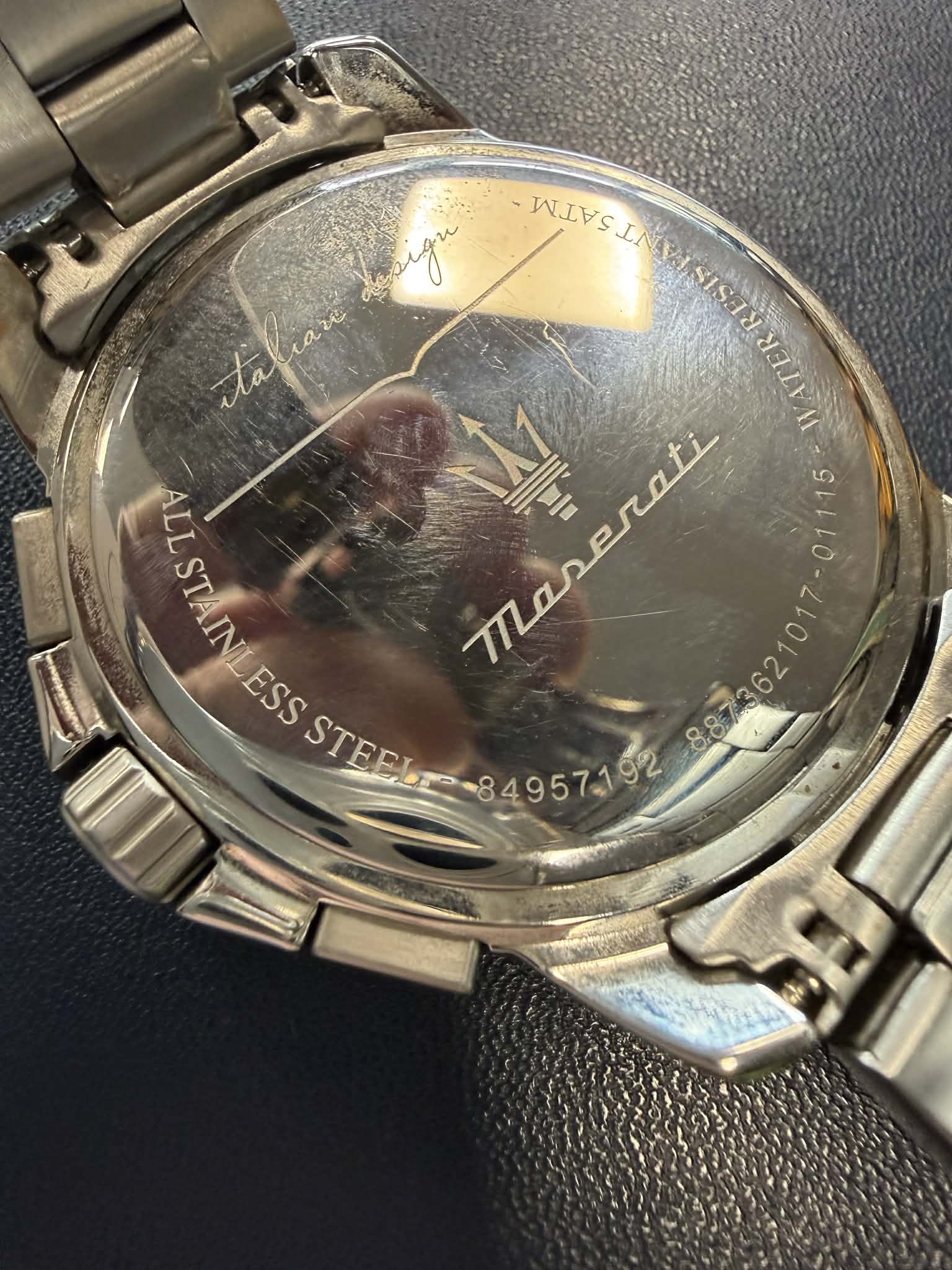 Maserati Men's Successo Green Dial Watch R8873621017 - Image 3