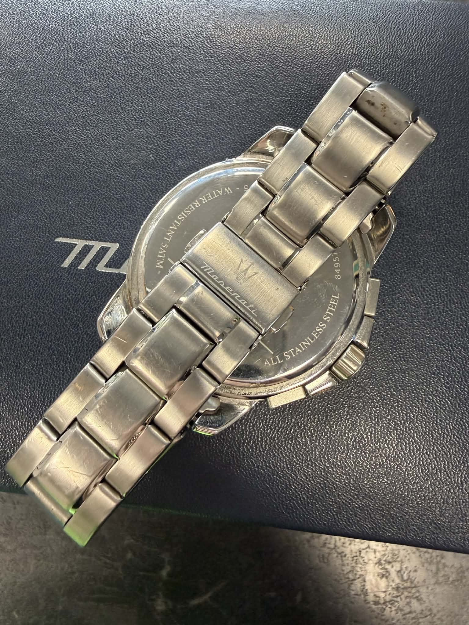 Maserati Men's Successo Green Dial Watch R8873621017 - Image 4
