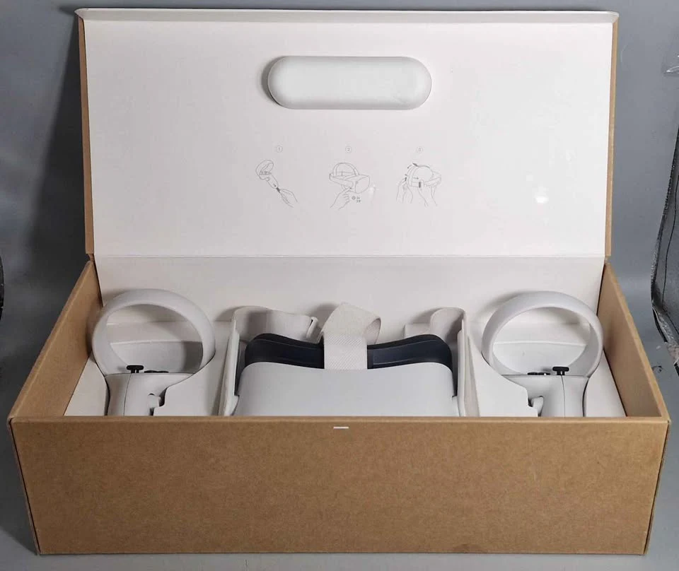 Meta/Oculus Quest 2 VR Headset (With Controllers) - 128GB, B - Image 3