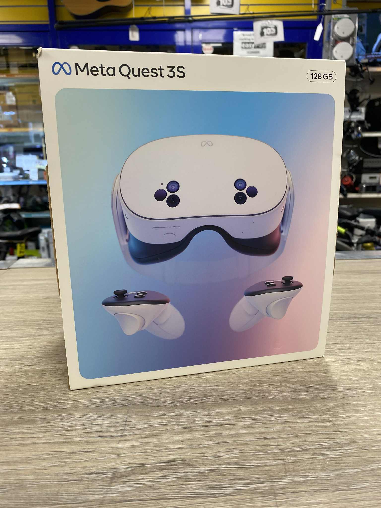 * Meta Quest 3S VR Headset (With Controllers) - 128GB, A