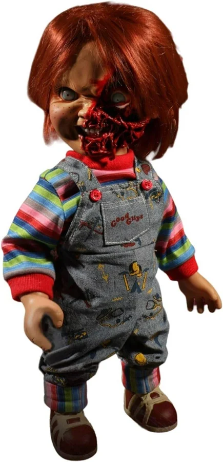 Mezco Child's Play 3 Designer Series Talking Pizza Face Chucky