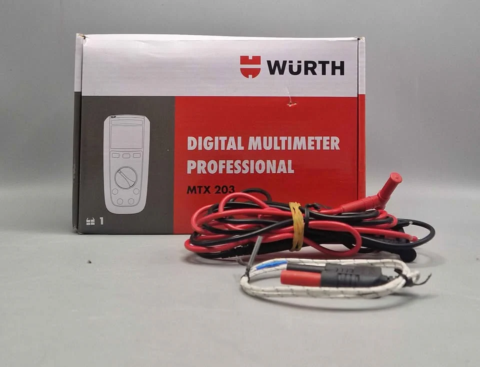 Multimètre WURTH MTX 203 AC /DC TRMS DMM 6000pts DIGITAL PRO - Image 2