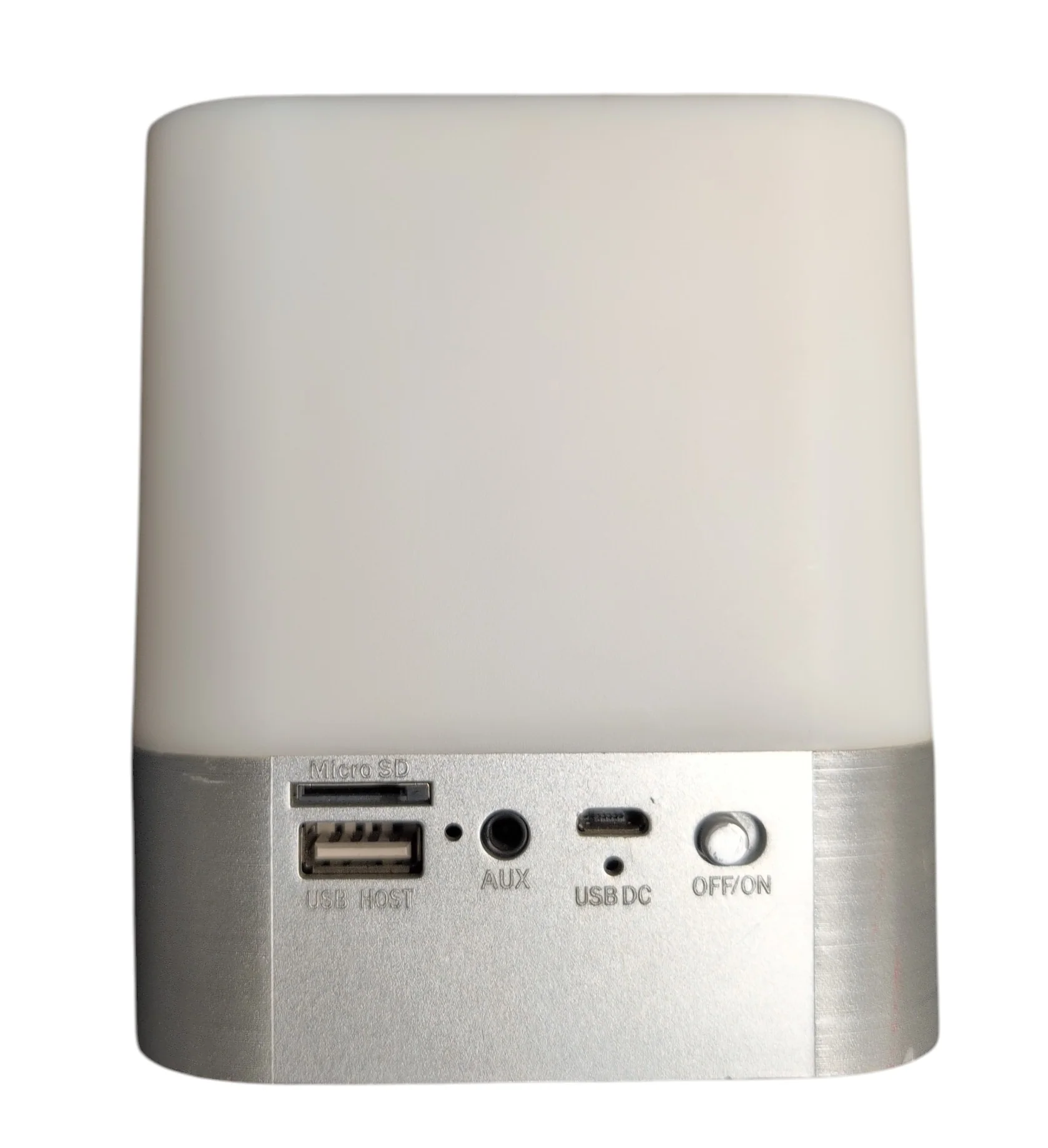 Musky Bluetooth Speaker/Alarm Clock with LED Light "Collection Only" - Image 2