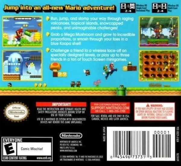 nintendo New Super Mario Bros DS - Image 3