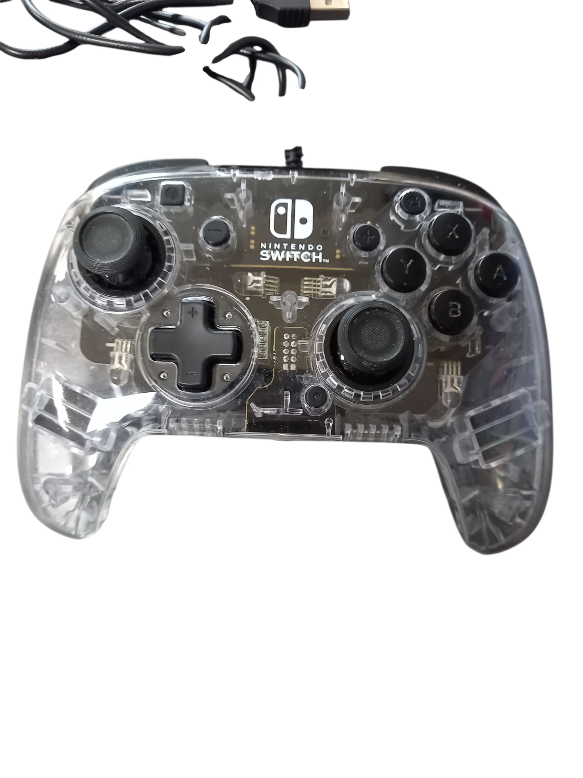 Nintendo Switch Afterglow Deluxe + Audio Wired Pdp Controller - Image 3