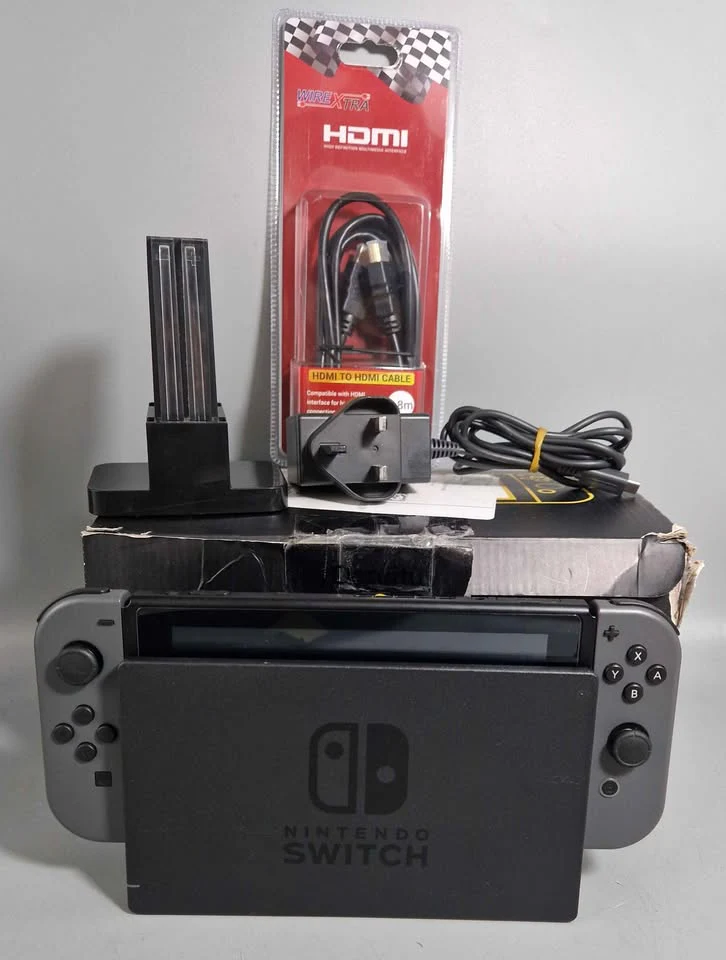 Nintendo Switch Console, 32GB  Grey Joy-Con - Image 4