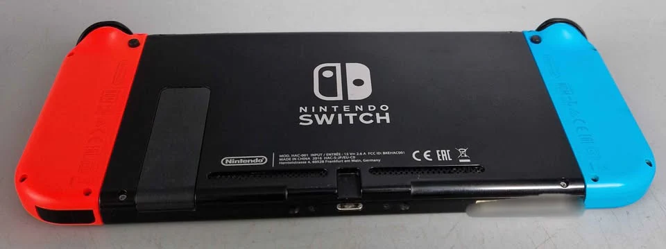 Nintendo Switch Console, 32GB HAC-001-01 + Neon Red/Blue Joy-Con, Boxed - Image 2