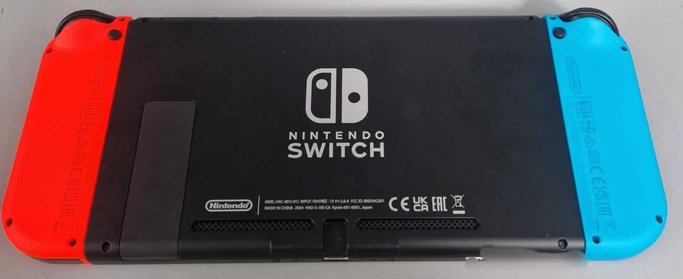 Nintendo Switch Console, 32GB + Neon Red/Blue Joy-Con, Boxed - Image 2