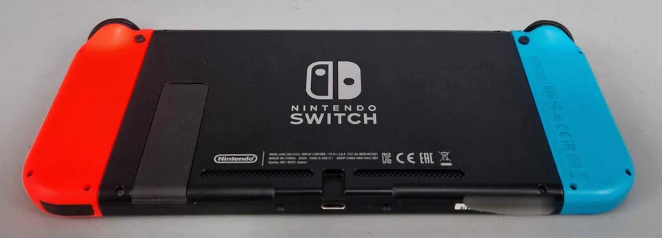 Nintendo Switch Console, 32GB + Neon Red/Blue Joy-Con, boxed *no ring fit* - Image 3