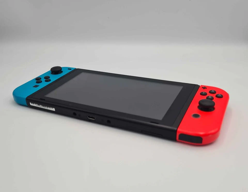 **DEAL** Nintendo Switch Console, 32GB, Neon Red/Blue Joy Cons - Includes Dock, Cables + Controller (Unboxed) - Image 2