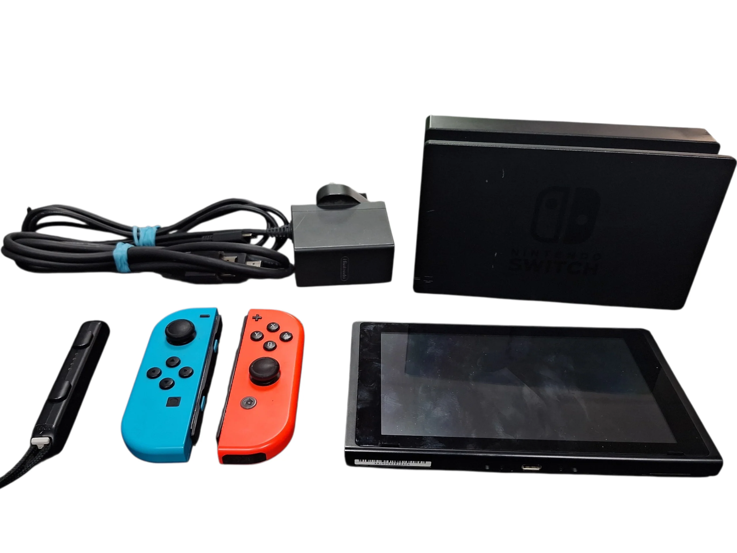 Nintendo Switch Console, 32GB With Neon Blue/Red Joy-Cons, Unboxed With All Leads - Image 2