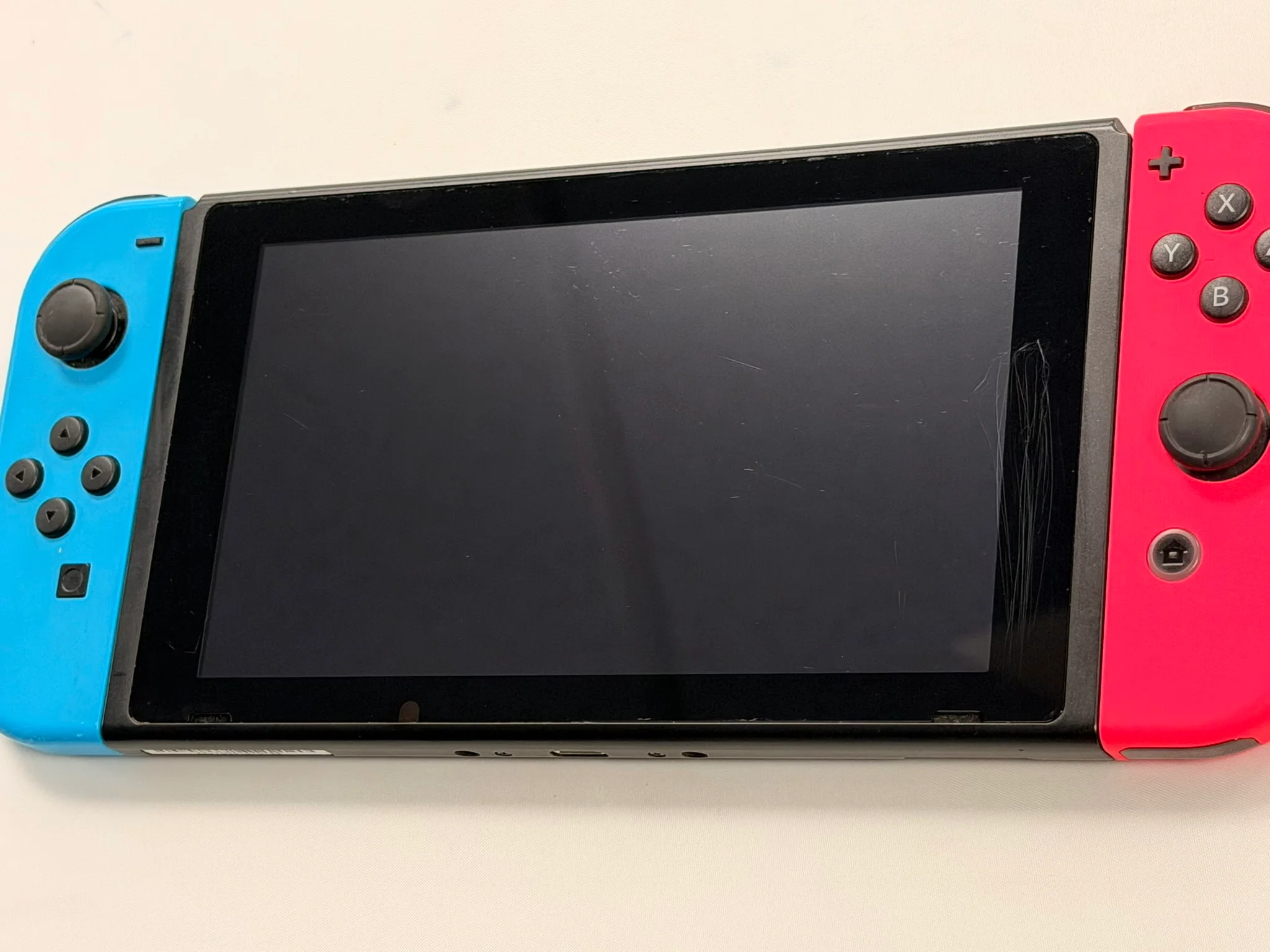 Nintendo switch console blue and pink joycons - Image 2