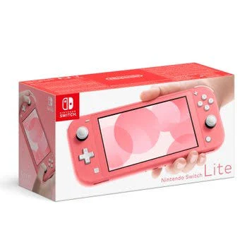 Nintendo Switch Lite Coral with unboxed Mario 8 Game