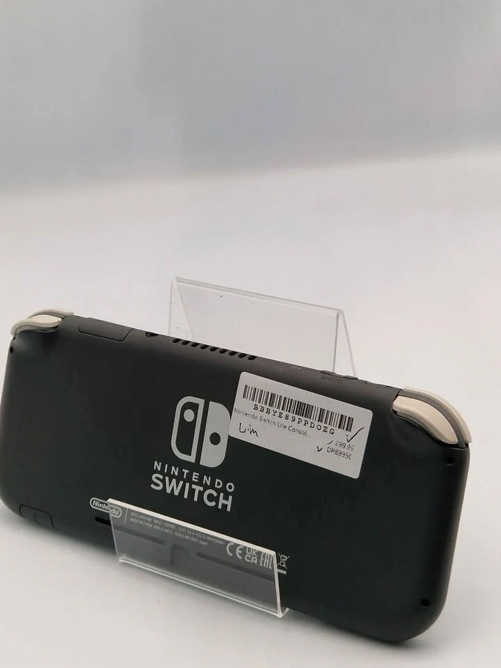 Nintendo Switch Lite Handheld Gaming Console - 32GB SSD - Grey - Unboxed With Charger - Image 3