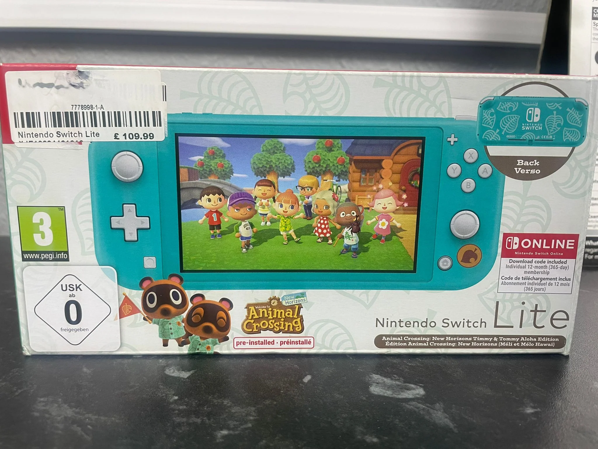 Nintendo Switch Lite - Turquoise - Image 2