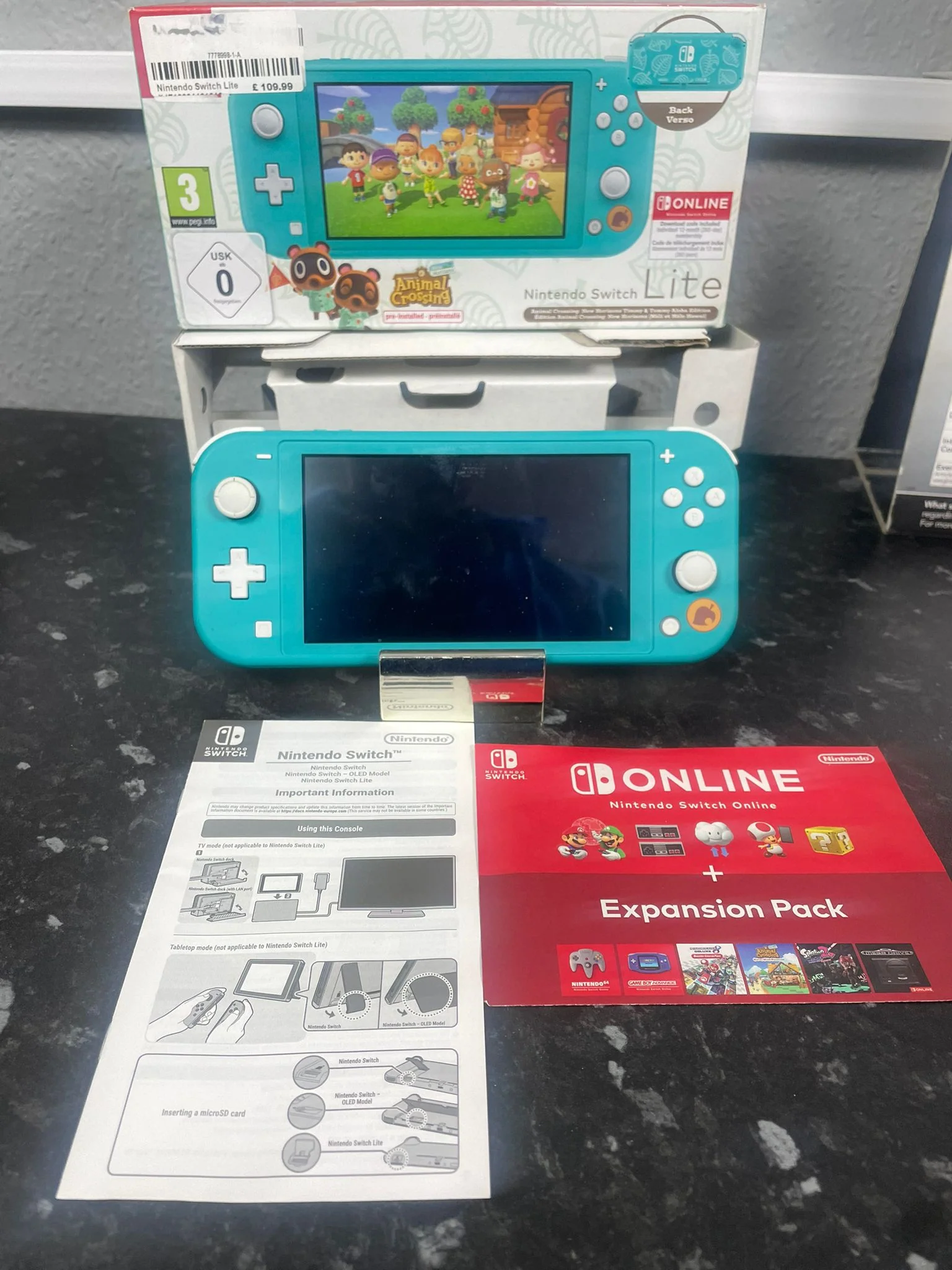 Nintendo Switch Lite - Turquoise - Image 3