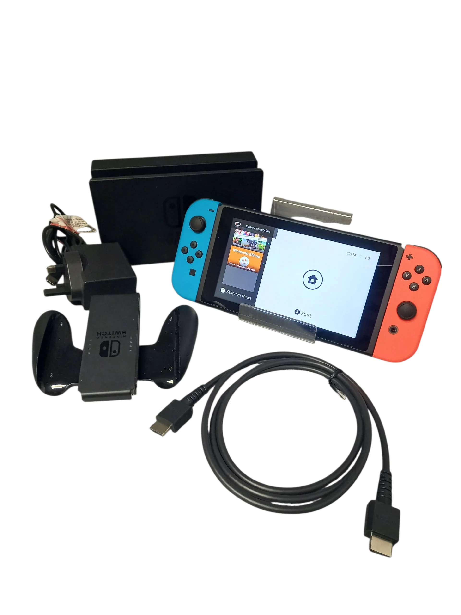 Nintendo Switch (Neon Red/Blue) - Image 2