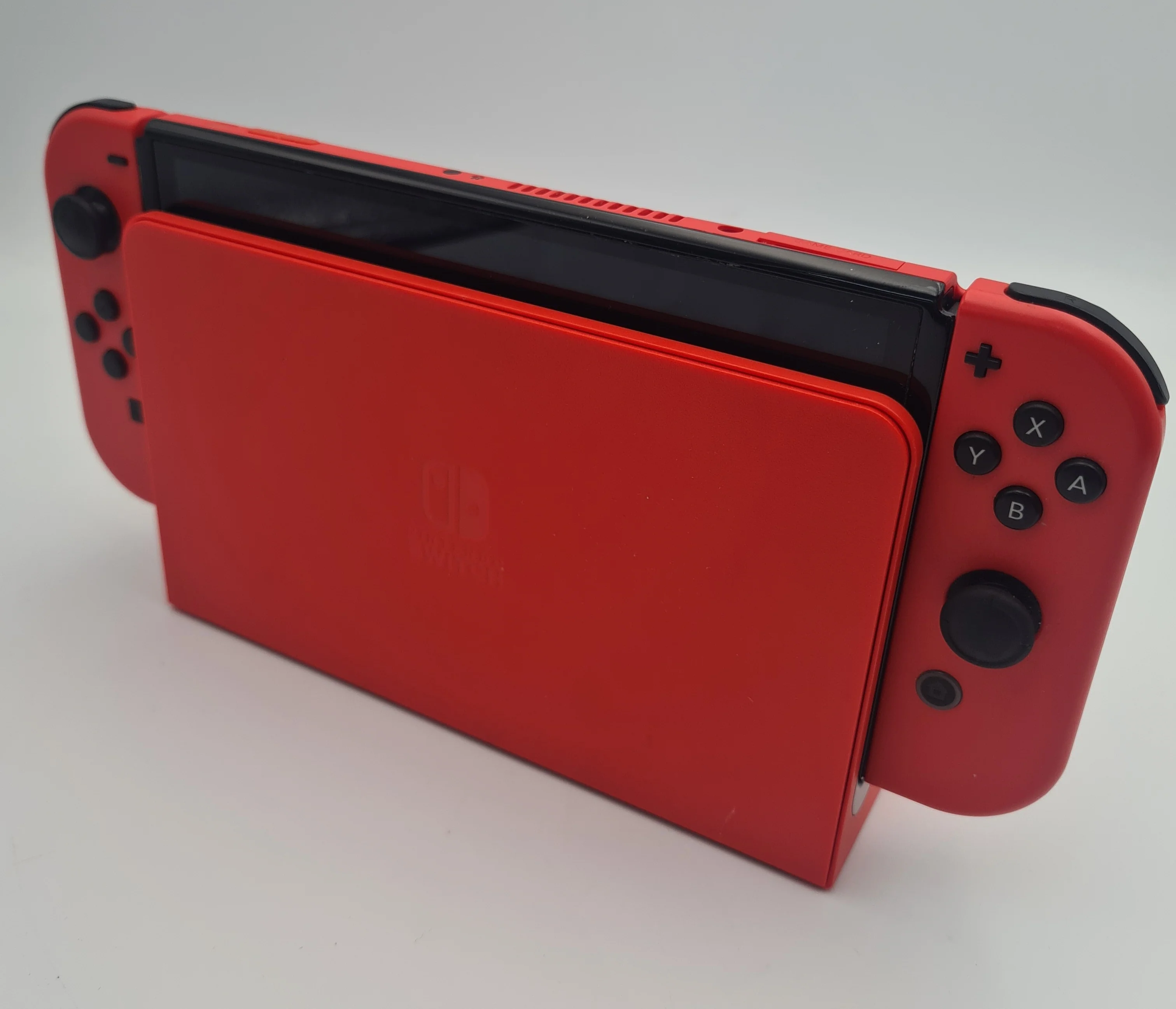 Nintendo switch OLED 64GB red gaming console with joy-cons, charger, Dock and cradle BOXED - Image 3
