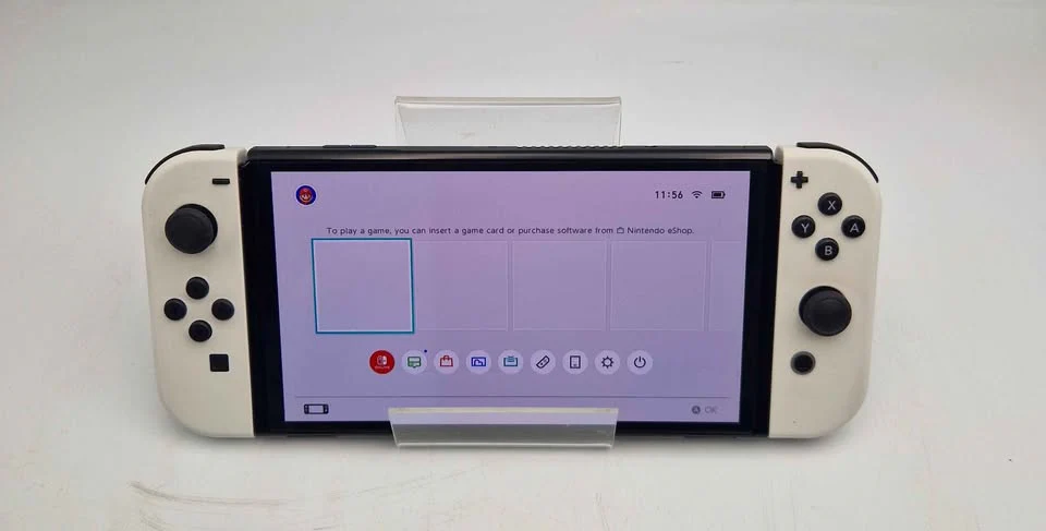 Nintendo Switch OLED - 64GB - White Joy-Cons - Unboxed - Image 2