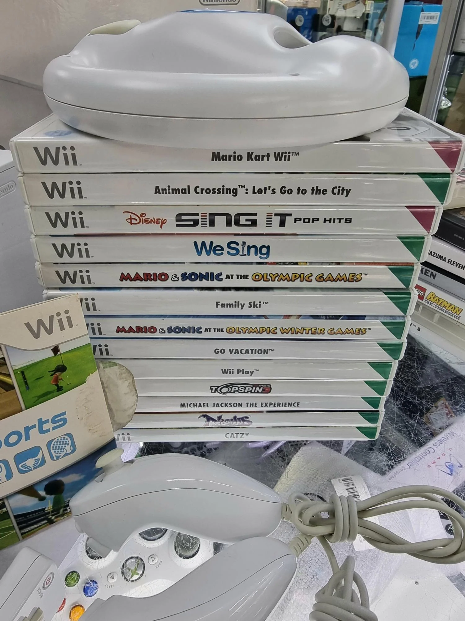 Nintendo Wii Bundle with 2 Controllers - Image 3