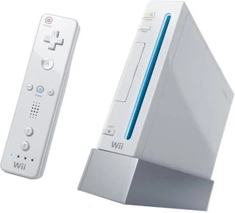 Nintendo Wii Console With Wii Fit & 9 Games