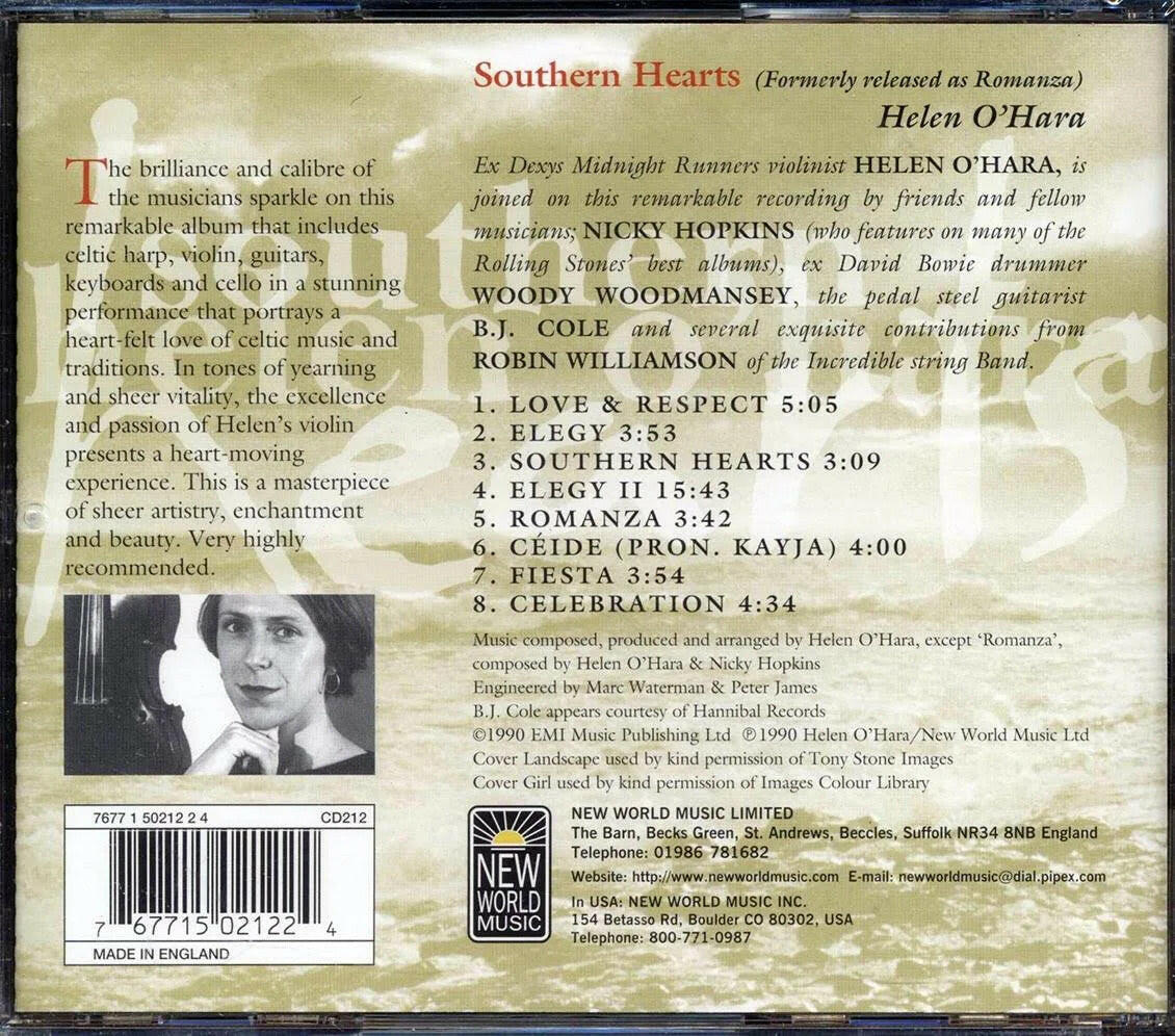 O'Hara, Helen-Southern Hearts (CD) - Image 2