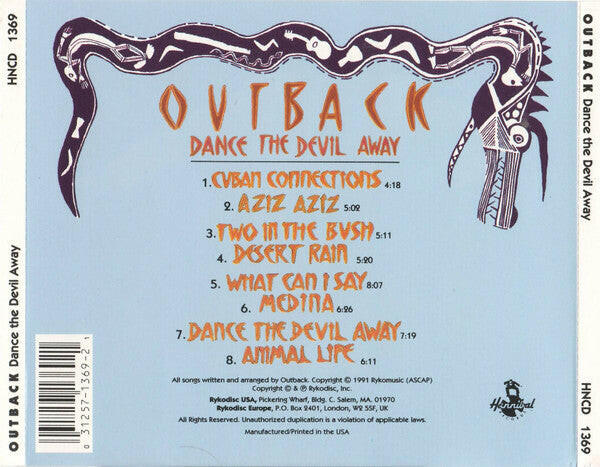 Outback – Dance The Devil Away - Image 2