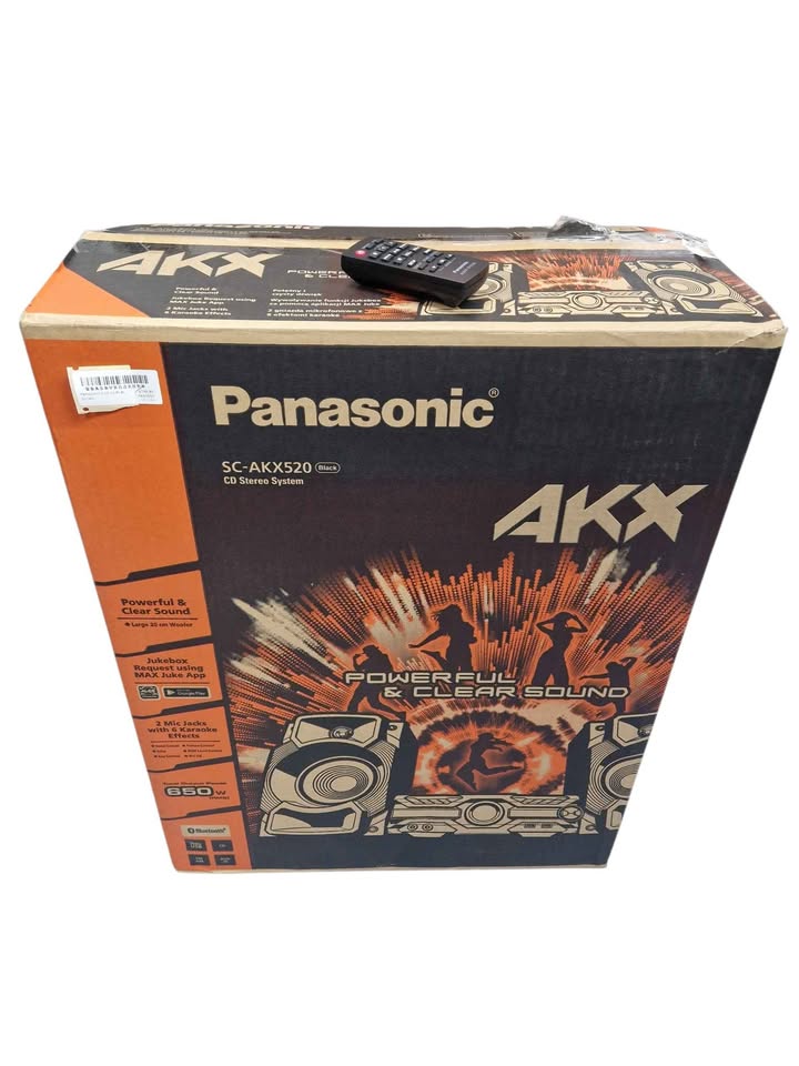 Panasonic AKX Hi-Fi Blue tooth Speaker (collection only) - Image 4