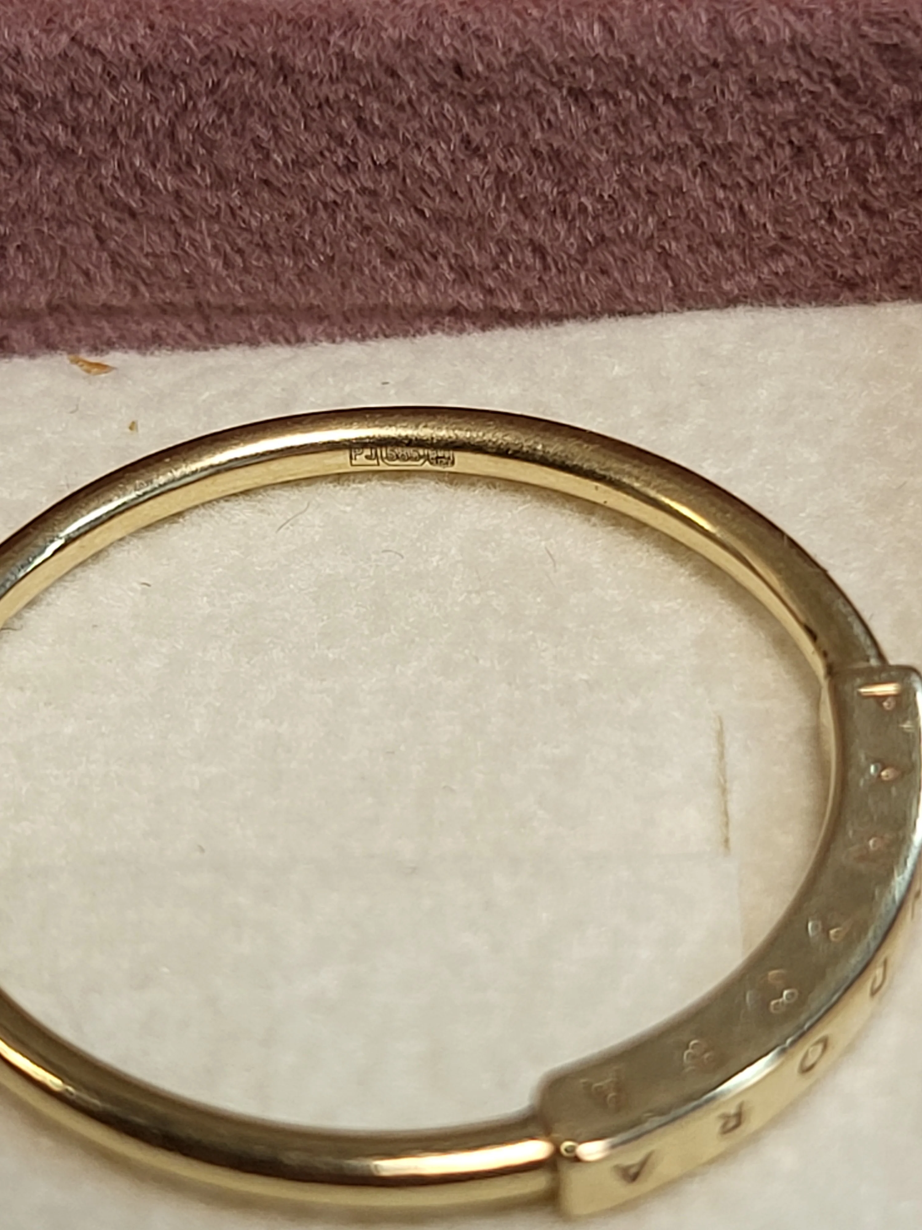 Pandora 14k Gold Signature I-D Ring - Size 60 (S) - Image 3