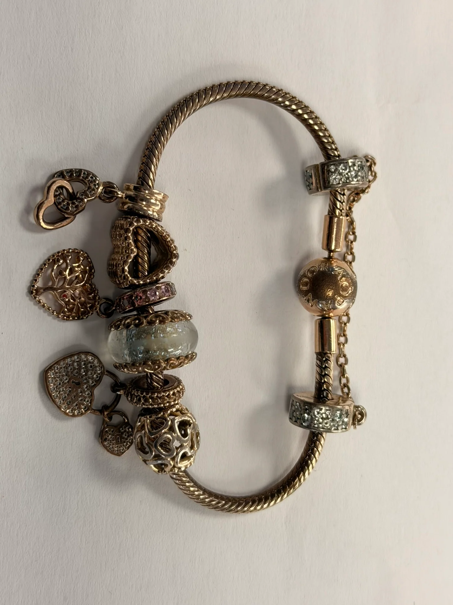 pandora bracelet and charms - Image 2