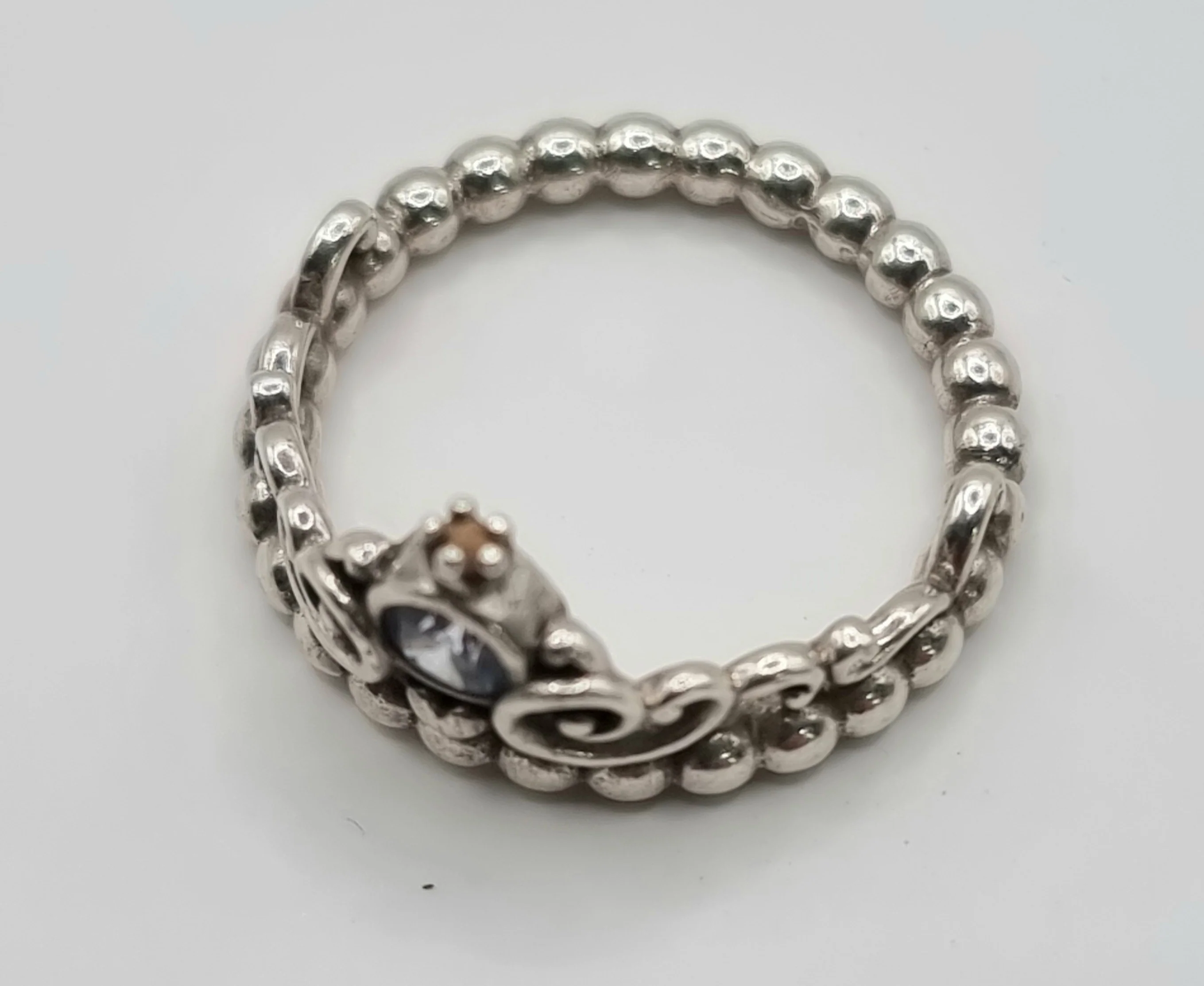 Pandora Disney Cinderella Tiara Ring Size 52 - Image 2