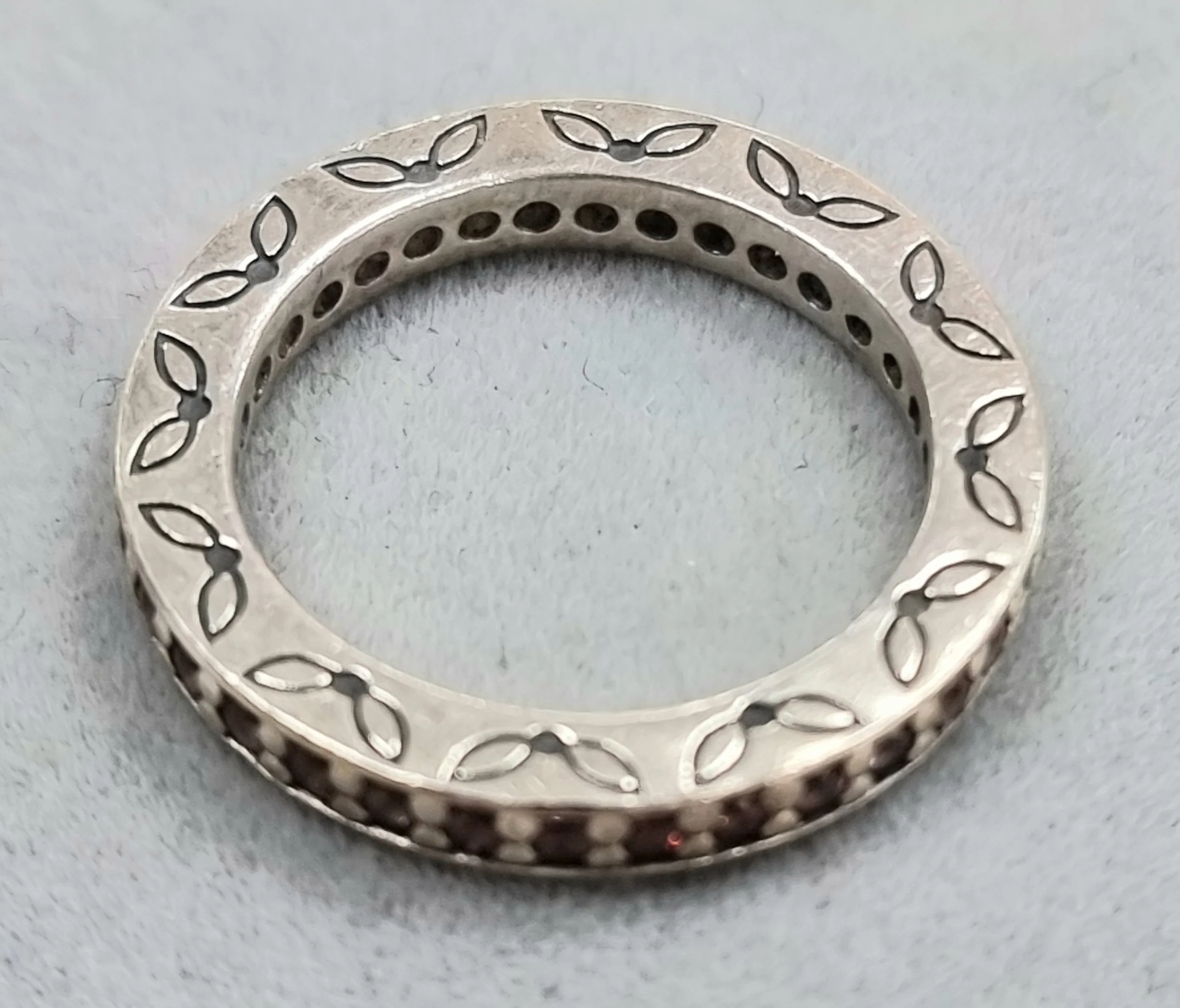 Pandora Pink Eternity Ring Size 50 - Image 2